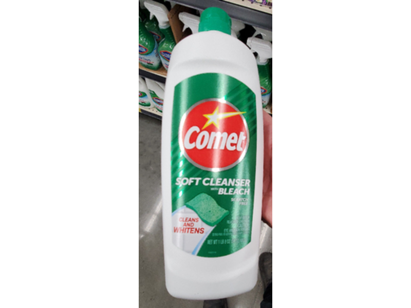 Comet Soft Cleanser Bleach, 24 oz/680 g