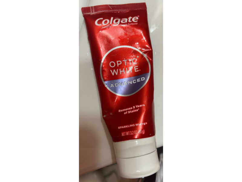 Colgate Optic White Advanced Toothpaste, 3.2 fl oz/90 g