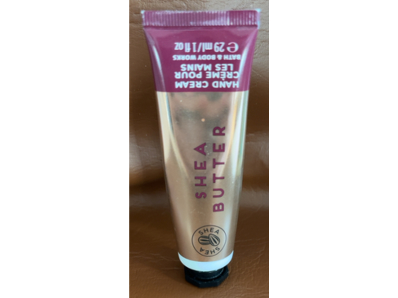 Bath & Body Works Hand Cream, Shea Butter, 1 oz/29 mL