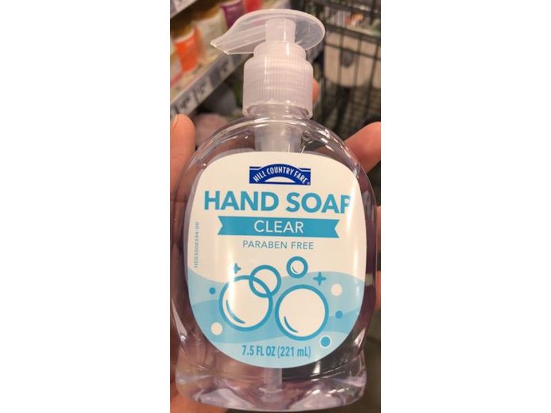 Hill Country Fare Hand Soap, Clear, 7.5 fl oz/221 mL