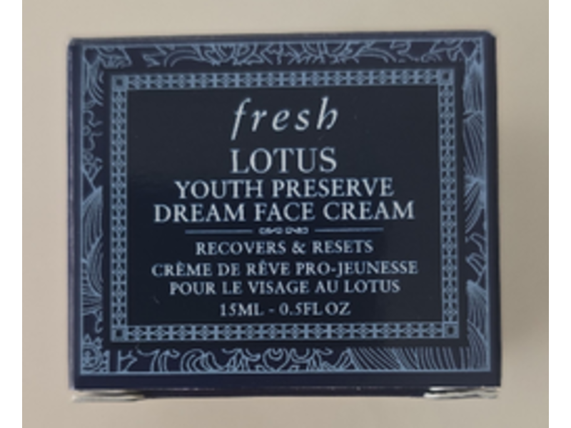 Fresh Youth Preserve Cream Face Cream, Lotus, 0.5 fl oz/15 mL