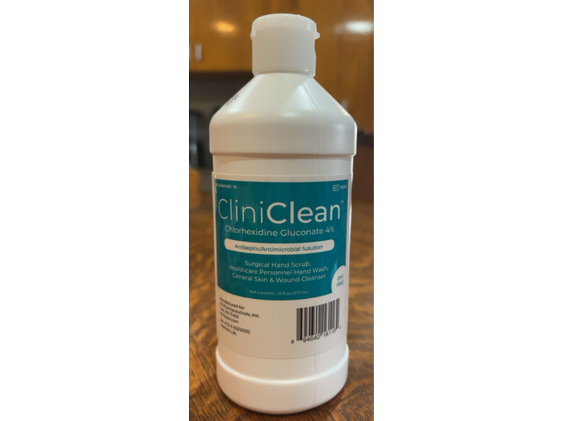 CliniClean Antiseptic Solution, 16 fl oz/473 mL