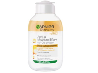 Garnier SkinActive Micellar Water, Argan Oil, 100 mL