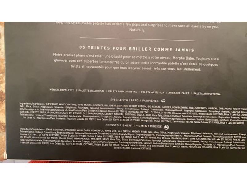 Morphe 35O Supernatural Glow Artistry Palette, 1.44 oz/41 g