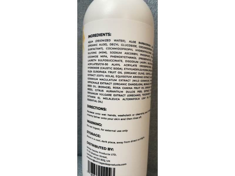 Aquacharm Chlorine Removal Body Wash, Unscented, 8 fl oz