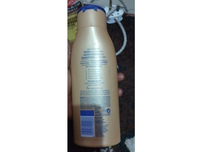 Nivea Deep Moistiure Serum, Coco Butter, 400 mL