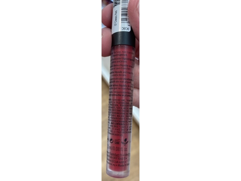 Essence Matte Liquid Lipstick, 07 Classic Red, 0.08 fl oz/2.5 mL