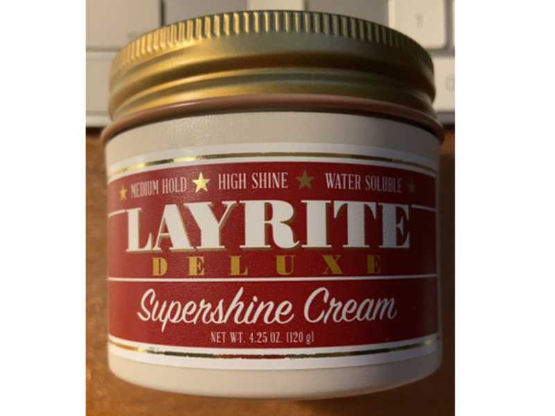 Layrite Supershine Cream, 4.25 oz/120 g Ingredients and Reviews