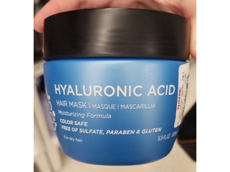 Luseta Hair Mask, Hyaluronic Acid, 16.9 fl oz/500 mL