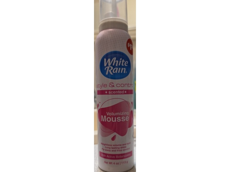 White Rain Volumizing Mousse, 4 fl oz/113 g