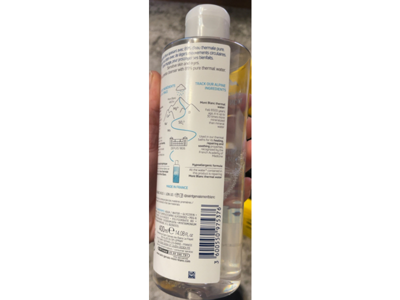 Saint-Gervais Mont Blanc Eau Micellaire Thermale, 400 mL