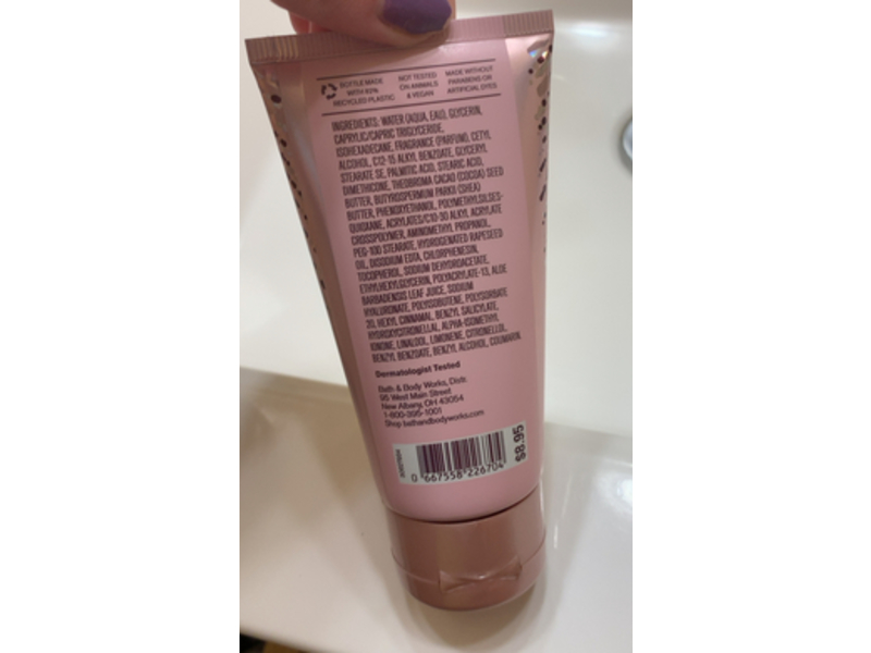 Bath & Body A Thousand Wishes Body Cream, Shea Butter + Hyaluronic Acid, 2.5 oz/70 g