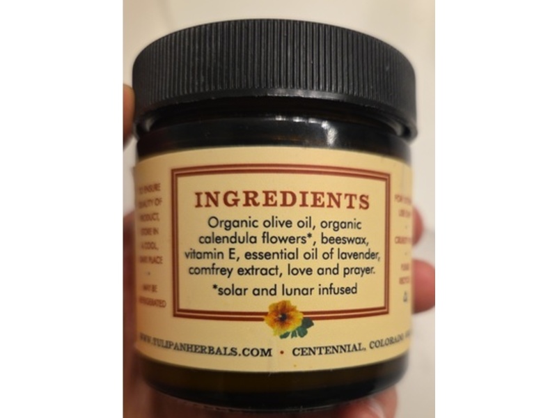 Tulipan Calendula Salve, 3.38 fl oz/100 mL