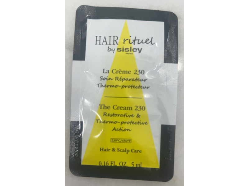 Hair Rituel By Sisley Paris The Cream 230 Restorative & Thermo-Protective Action, 0.16 fl oz/5 mL