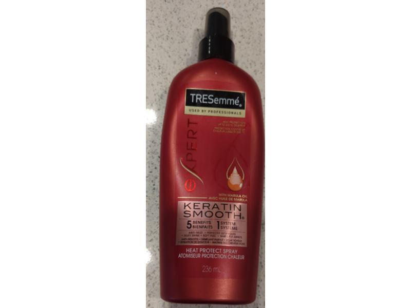 Tresemme Expert Heat Protect Spray, Marula Oil, 236 mL