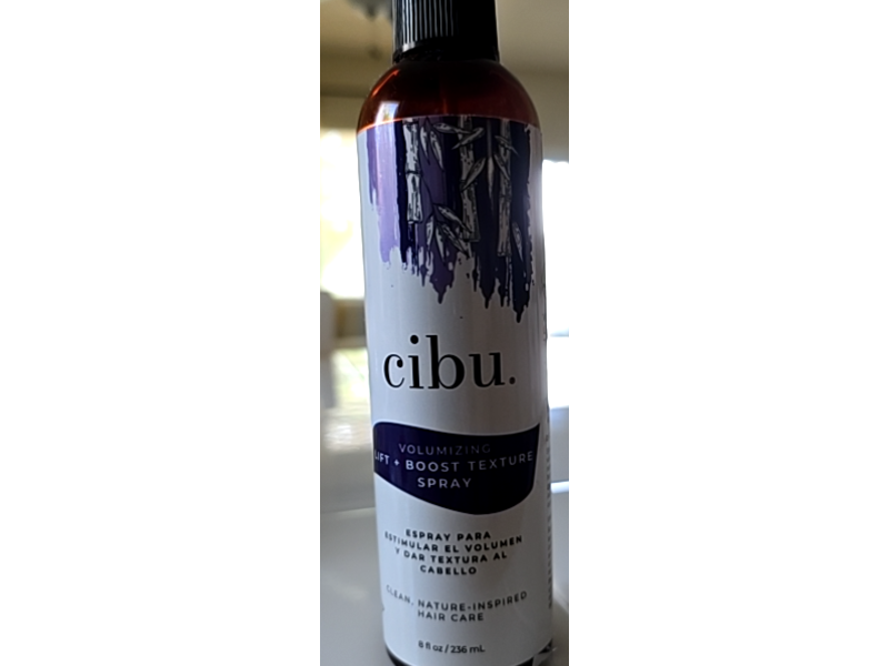 Cibu Volumizing Lift + Boost Texture Spray, 8 fl oz/236 mL