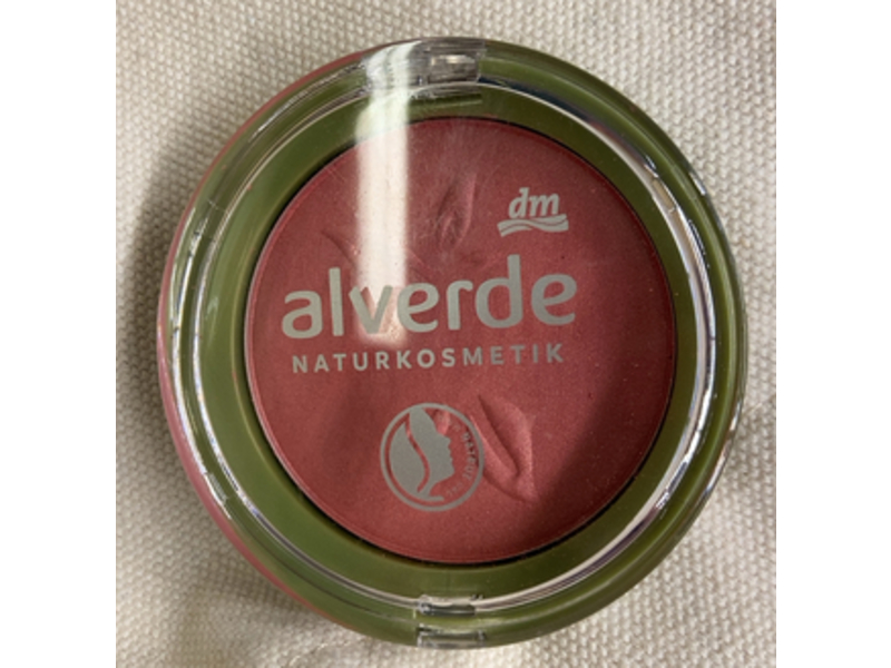 dm Alverde Natural Cosmetic Holographic Blush, Luminous Berry, 4 g