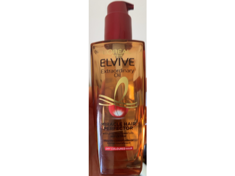 L'Oreal Paris Elvive Extraordinary Oil, Dry Coloured Hair, 100 mL