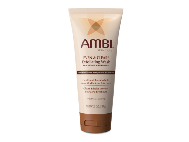 Ambi Skincare Even & Clear Exfoliating Wash, Oat, Sea Whip, 5 oz/141 g