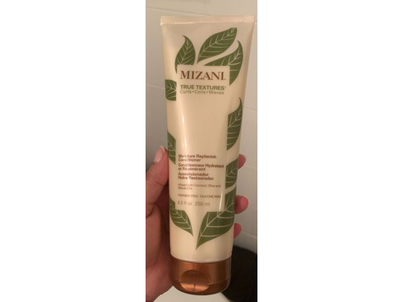 Mizani True Textures Moisture Replenish Conditioner, Coconut, Olive & Marula Oils, 8.5 fl oz/250 mL