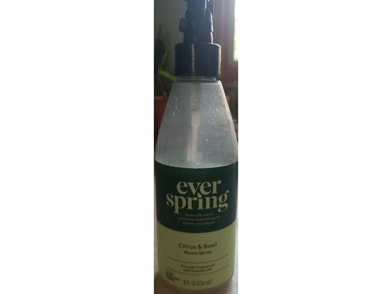 Ever Spring Room Spray, Citrus & Basil, 8 fl oz/236 mL