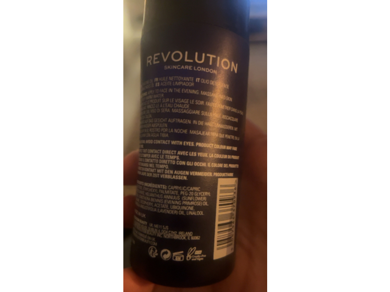 Revolution Overnight Cleansing Oil, 5.07 f l oz/150 mL