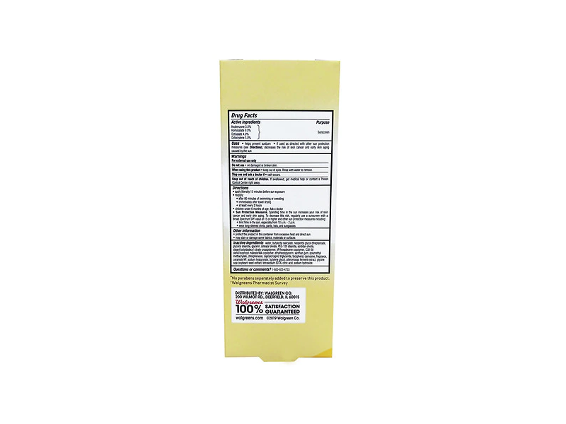 Walgreens Advanced Hydrating Sunscreen Lotion SPF 50, 5 fl oz/148 mL