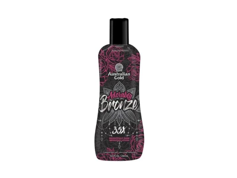 Australian Gold 35X Delightfully Dark Bronzing Lotion, Adorably Bronze, 8.5 fl oz, 250 mL