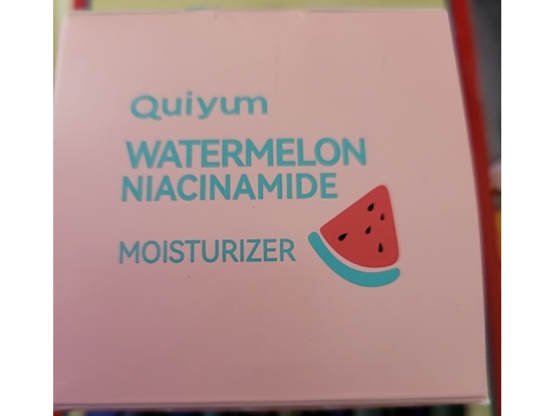 Quiyum Moisturizer, Watermelon Niacinamide, 1.76 oz/50 g