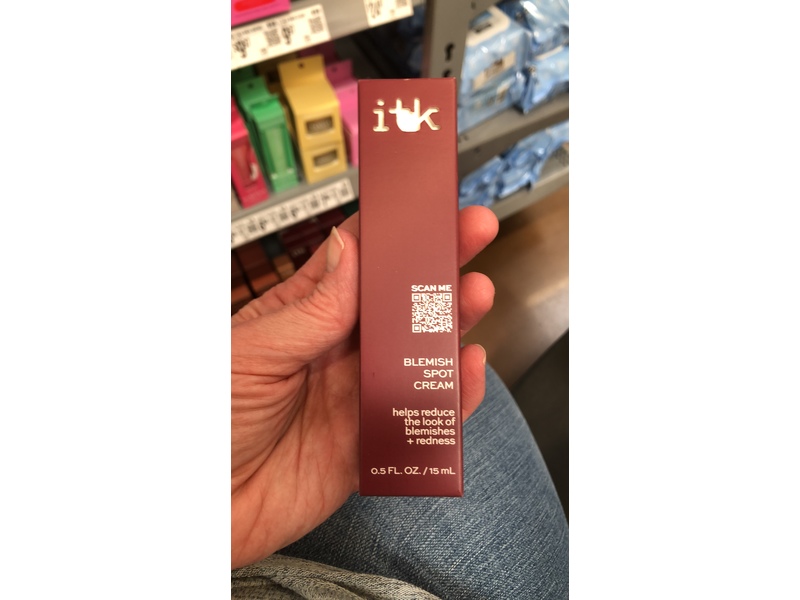 Itk Blemish Spot Cream, 0.5 fl oz/15 mL