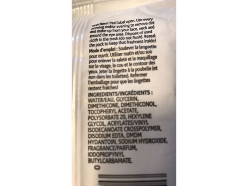 Olay Fresh Effects S'wipe Out Refreshing Make-up Removal Cloths, 20 Count