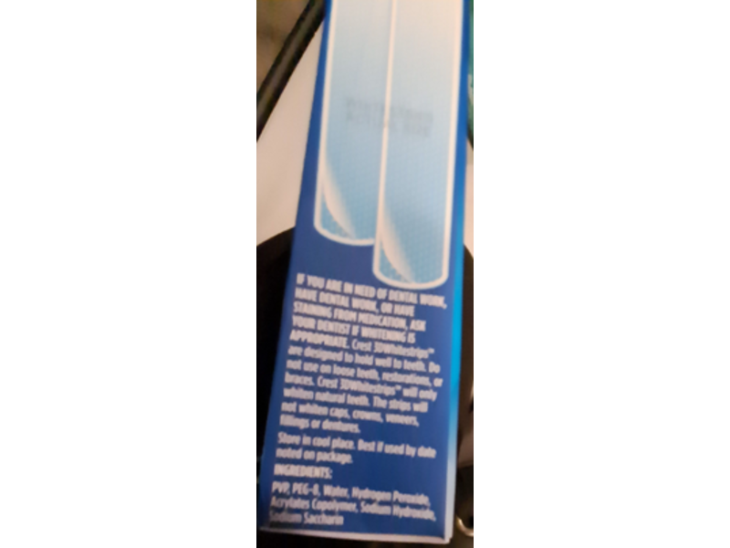 Crest 3D Whitestrips Bright, Levels 7 Whiter, 22 Count