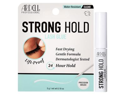 Ardell Strong Hold Lash Glue, Clear, 0.18 oz/5 g