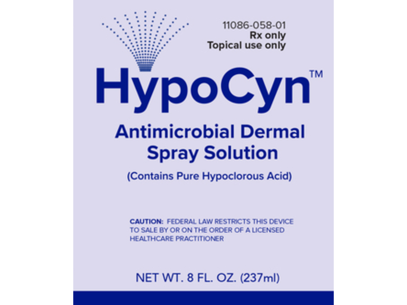 HypoCyn Antimicrobial Dermal Spray Solution, 8 fl oz/237 mL, Summers Laboratories (Rx)