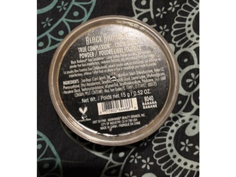 Black Radiance True Complexion Loose Setting Powder, Banana, 0.64 oz/15 g