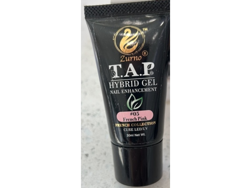 Zurno T.A.P Hybrid Nail Enhancement Gel, #05 French Pink, 30 mL
