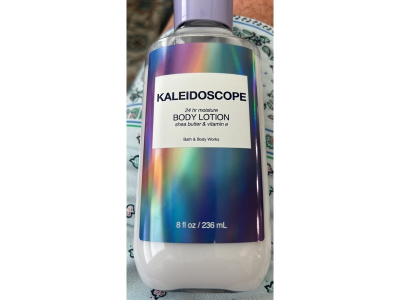 Bath & Body Works Kaleidoscope Body Lotion, Shea Butter & Vitamin E, 8 fl oz/236 mL
