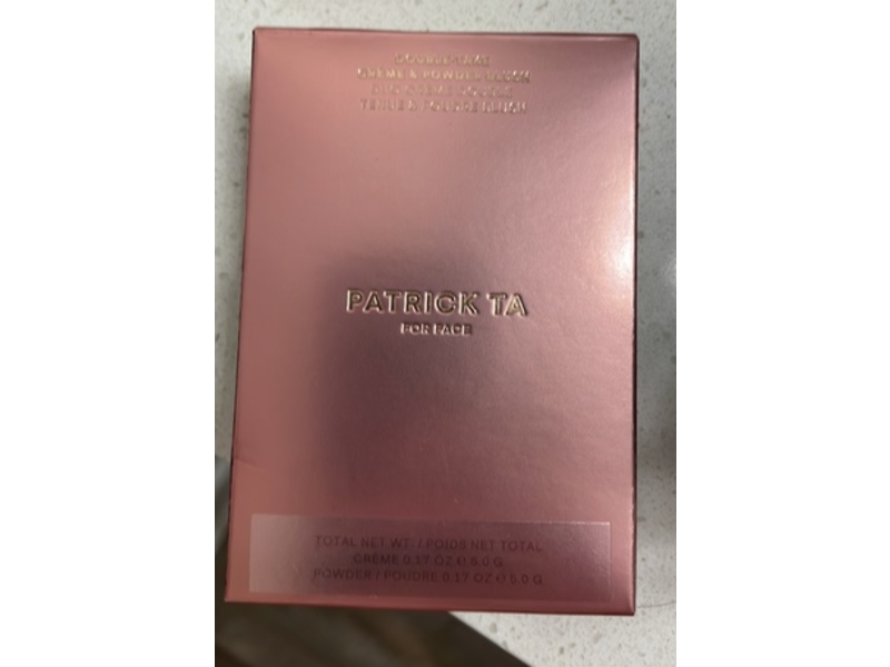 Patrick Ta Double Take Creme & Powder Blush, Not Too Much, 0.17 oz/5 g