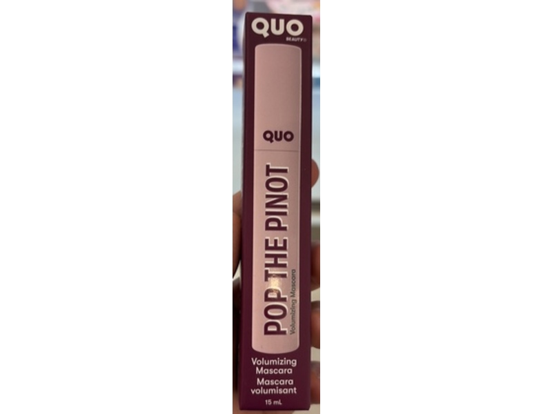 Quo Volumizing Mascara, Pop The Pinot, 15 mL