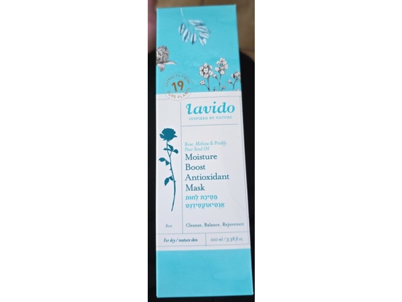 Lavido Moisture Boost Antioxidant Mask, 3.38 fl oz/100 mL
