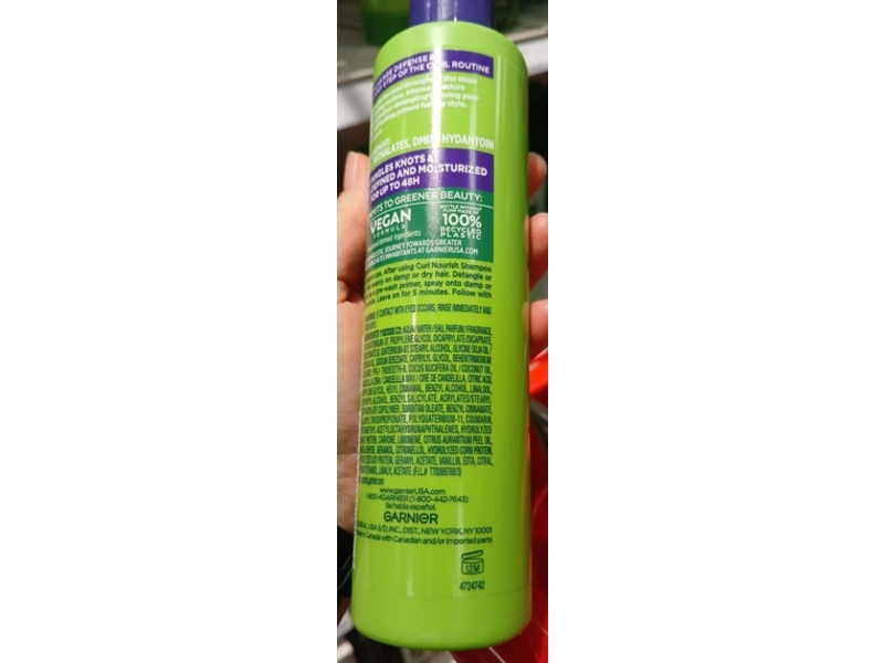 Garnier Fructis Curl Knot Melter Multi-Use Anti-Breakage Detangling Milk, 8.5 fl oz/250 mL