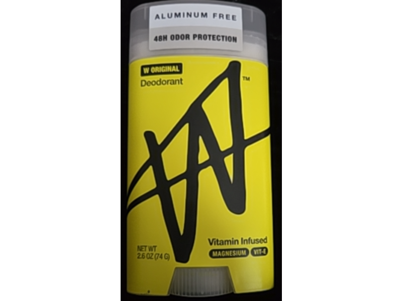 W Deodorant, W Original, 2.6 oz/74 g