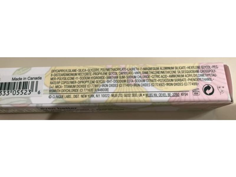 Clinique Even Better All-Over Concealer + Eraser, Cn 08 Linen, 0.2 fl oz/6 mL