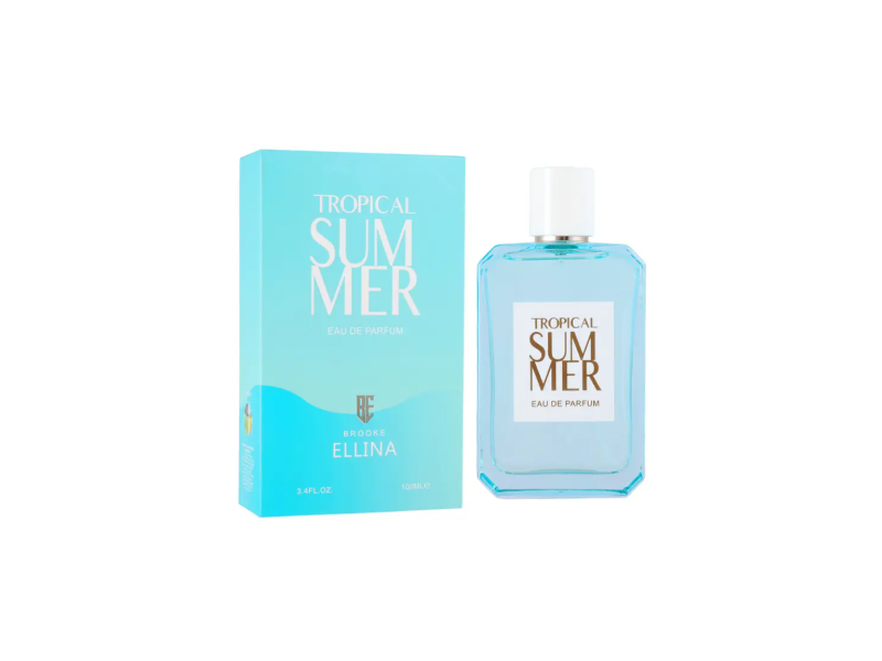 Brooke Ellina Eau De Parfum, Tropical Summer, 3.4 fl oz/100 mL