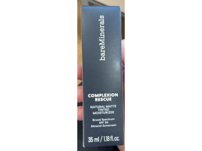 BareMinerals Complexion Rescue Natural Matte Tinted Moisturizer, SPF 30, 1.18 fl oz/35 mL