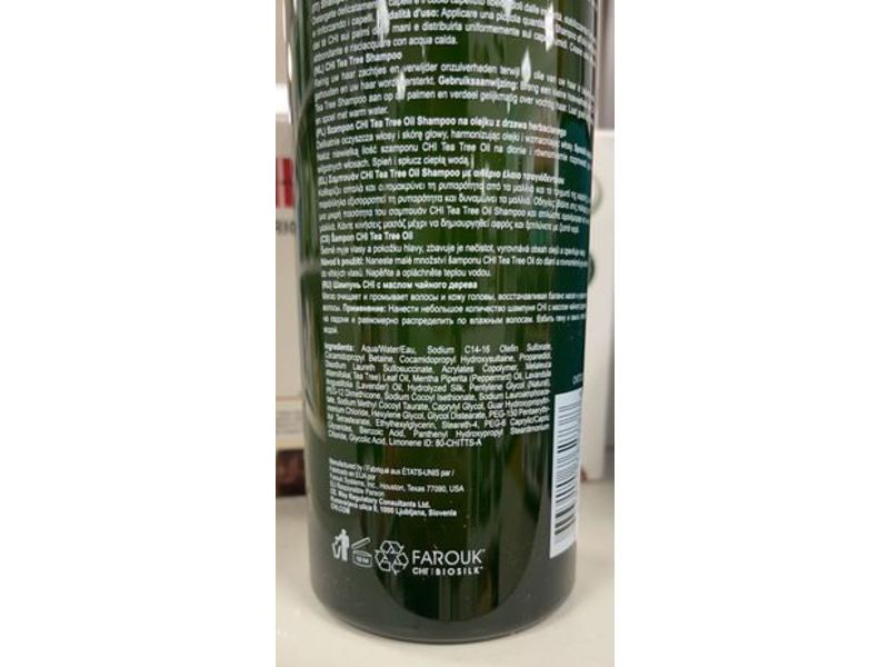 CHI Tea Tree Oil Shampoo, 25 fl oz/739 mL