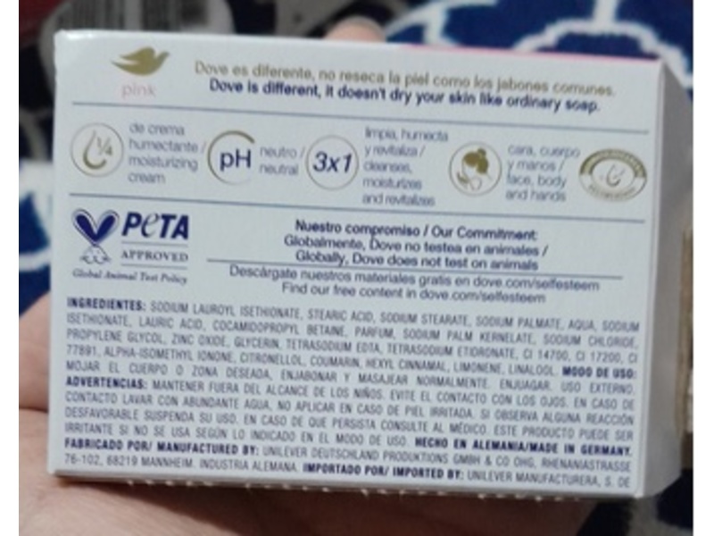 Dove Soap, Pink, 90 g