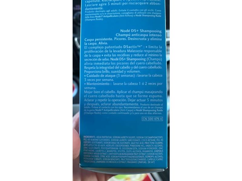 Bioderma Node Ds + Anti-Dandruff Intense Shampoo, 4.2 fl oz/125 ml