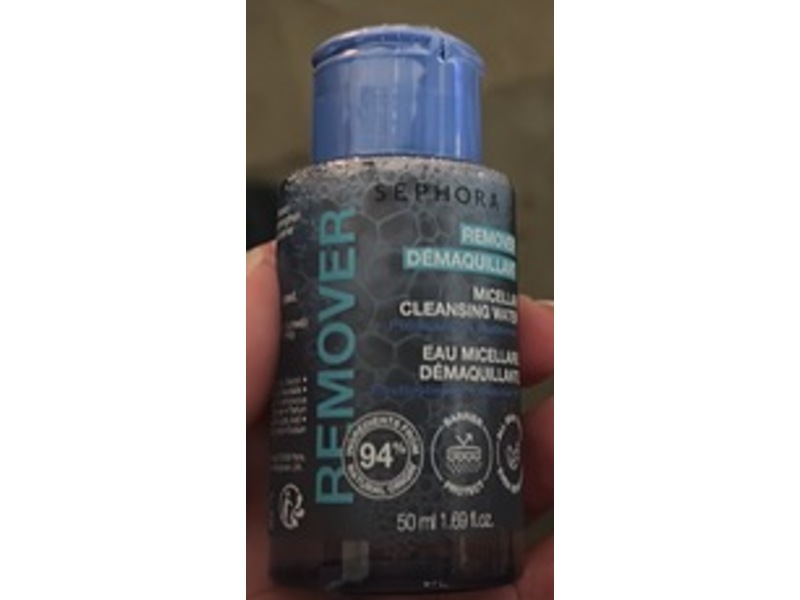 Sephora Remover Micellar Cleansing Water, 1.69 fl oz/50 mL
