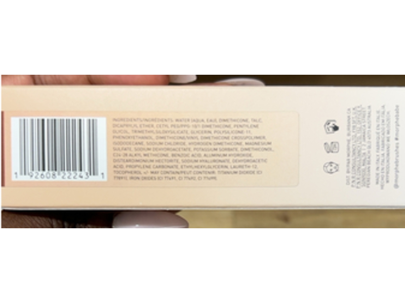 Morphe Filter Effect Soft-Focus Foundation, Deep 34, 0.94 fl oz/28 mL